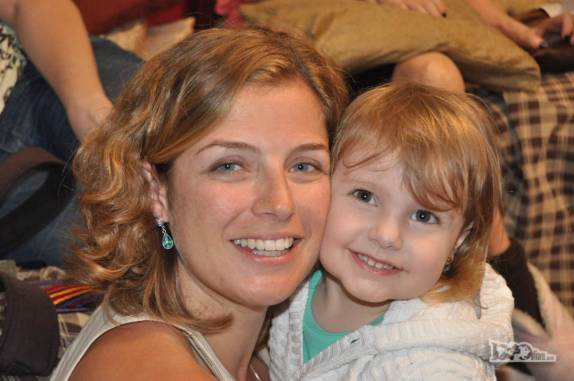 Reencontro com a sobrinha Luiza na casa da Tia Dri, em Curitiba, no Paraná